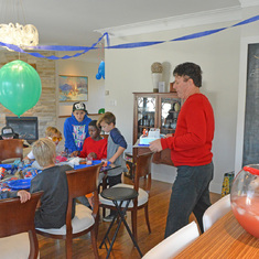 Augustin's 10th Birthday party in 2015