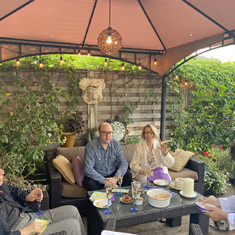 Claudette, Marc and Philippe at Mirabel home, 2019