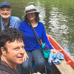 With Alan and Barbara, 2019