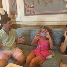 With Andreas and Cecilia in Herculaneum, 2019