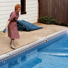 Claude's mother Theresa at home in Windsor, ca. 1985