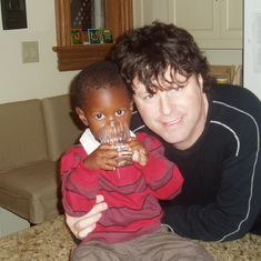 Augustin shortly after arrival from Haiti, Nov. 2006