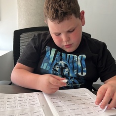 Student during lesson at Centre de langage et tutorat Essor Mirabel-Laval