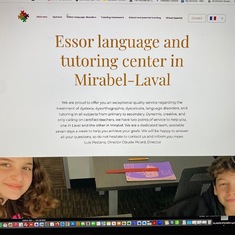  Centre de langage et tutorat Essor de Mirabel and Laval - site web