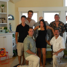 Reunion and Wedding 2011. Sean, Evan, Richie, Clayton, Greg, Derek, Katie, and Mark.