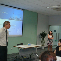 Business writing skills training in Suzhou China 2009