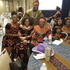 With Ba Gwandiku and family in Dallas, TX