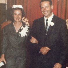 Cleve and Betty's Wedding Day