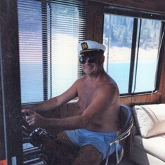 Skipper Cleve on The Great Escape Shasta Lake