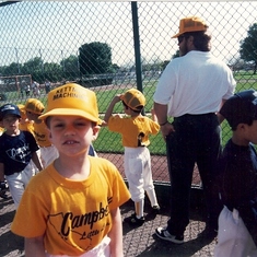 Cliff in T-ball 1993