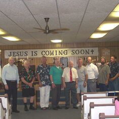 all the dad's on Father's day at Jericho Fellowship 2006