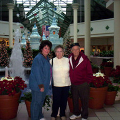 Chrissy Gram and Gramps Greece town Mall