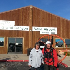 Usa 2015. Nous étions euphoriques après le dernier vol du voyage : Grand Canyon. Mémorable.