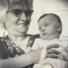 Grandma & baby Susan