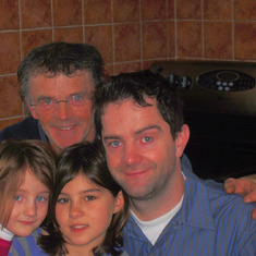 Terry Kennedy & Steven his son and Mackenzie & Maddy