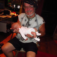 Clyde Casey and Ruby Lou Rosenzweig (daughter of Kristen Evans and Damon Rosenzweig)