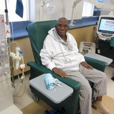Daddy at Dialysis houston