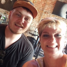 Cody and I out having lunch July 2018