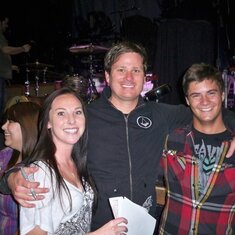 may 2010 cole and i meeting Tom DeLonge from blink 182 at the house of blues in SD we had one of the funniest days at that concert SASAFRAS