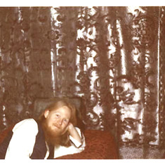 Collon 1972 at our home in downtown Sacramento, Quicksilver Palace