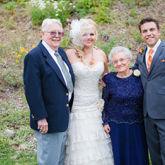 Becky (Granddaughter) & Tim's (Grandson-in-law) weddding