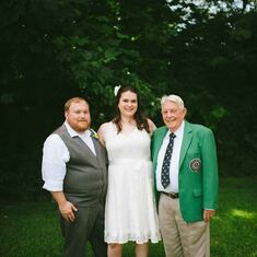 Boomer (Grandson) & Laura's (Granddaughter -in-law) Wedding
