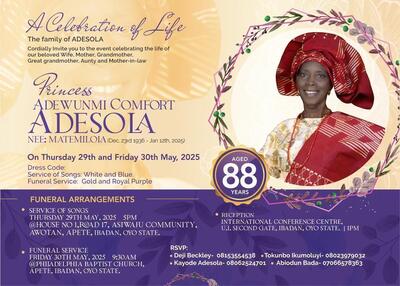 Comfort Adewunmi ADESOLA
