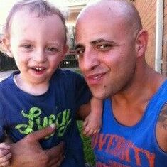 Shaun with his son Shakai xxx.