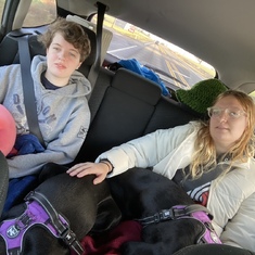 Conner Day 2021 Picked up Caroline at Linfield