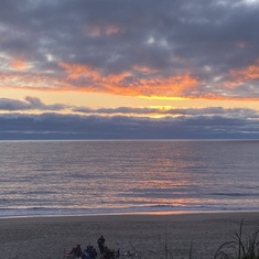 Sunset on your beach