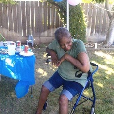 Mom at her party 2013