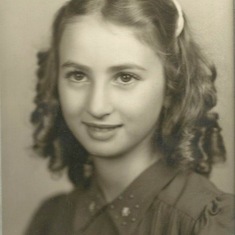 Portrait of young Connie