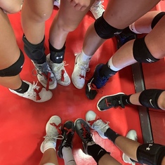 Thank you to the Fruita Monument Girls Volleyball team for honoring Connor with the red ribbons 