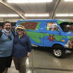 Also at Garlic Festival we saw the Mystery Machine.