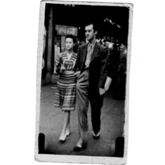 Ernest & Cora c. 1942, Washington D.C.