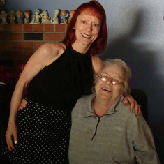 DSC07995 (Kandy and Cora June 2012, the last photograph taken of us together after our last visit in person). I will cherish it!