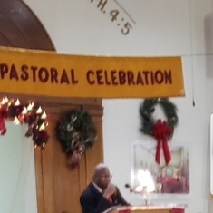 Dr. Reverend Alfred C.D. Vaughn, Pastor of Sharon Baptist Church in Baltimore, Maryland  at Zion    