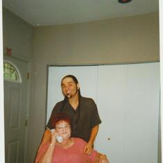 Cos and Mom  5/13/2000