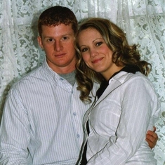 Todd and fiancée, Andrea