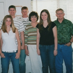 last family pic, June 2004