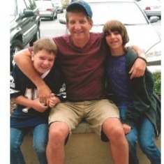 Craig with his two nephews, Jason and Kyle. (2009)