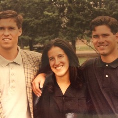 Stephany's high school graduation 1996
