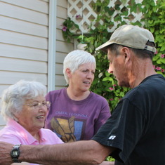 Craig, Annette, and Grandma Cox