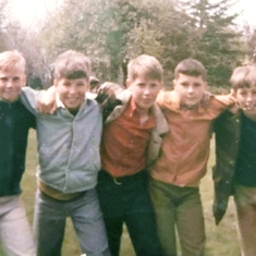 "The Chestnuts" rock band, autumn 1968, Idaho Falls, Idaho.  Craig is on the far left.