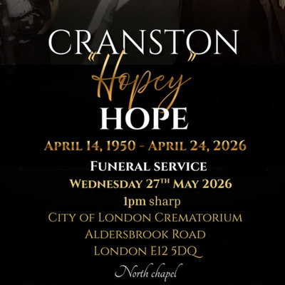 Cranston ‘Hopey’ Hope