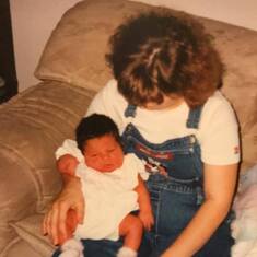 YOU AND DESIREE (2 DAYS OLD)