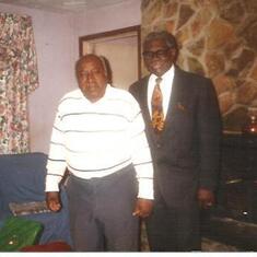 Brother and Prof Maafo, his friend