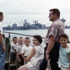 First trip to New York 1959