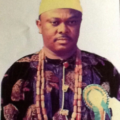 Ugwumba of Okata conferment - Dec 2, 1989