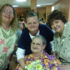 Mother in law, Darlene Davis Also in picture Susie Jones and Debbie Dauer..sister in laws.